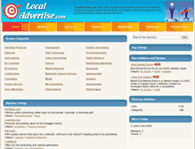 Tablet Screenshot of localadvertise.com
